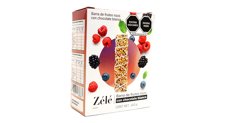 BARRA FRUTOS ROJOS CON CHOCOLATE BLANCO ZELÉ