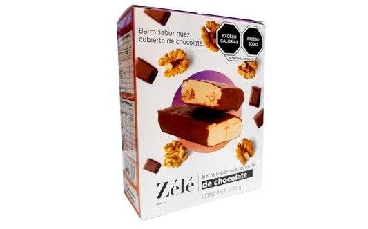 BARRA NUEZ CUBIERTA CHOCOLATE ZELÉ