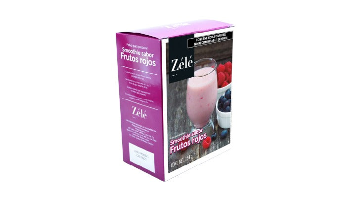 BEBIDA EN POLVO SABOR SMOOTHIE DE FRUTOS ROJOS