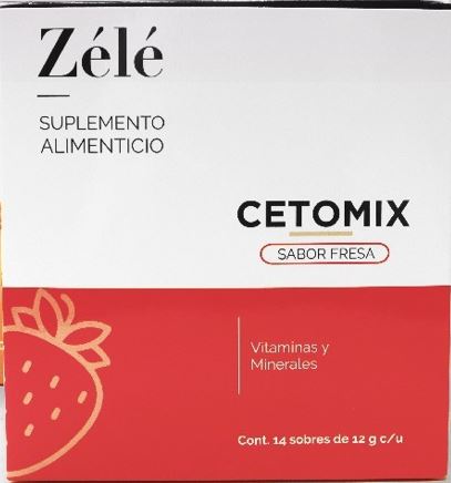 CETOMIX ZELÉ SABOR FRESA