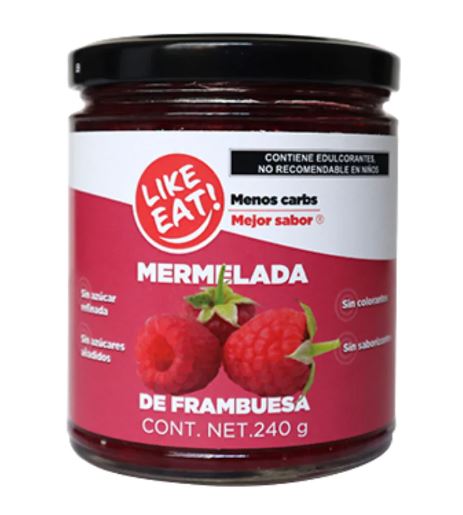 MERMELADA KETO SABOR FRAMBUESA ZELÉ