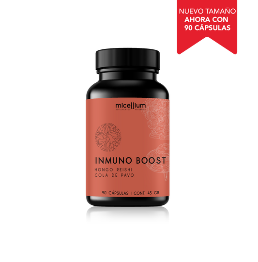 IMMUNO BOOST (REISHI & COLA DE PAVO) MICELLIUM