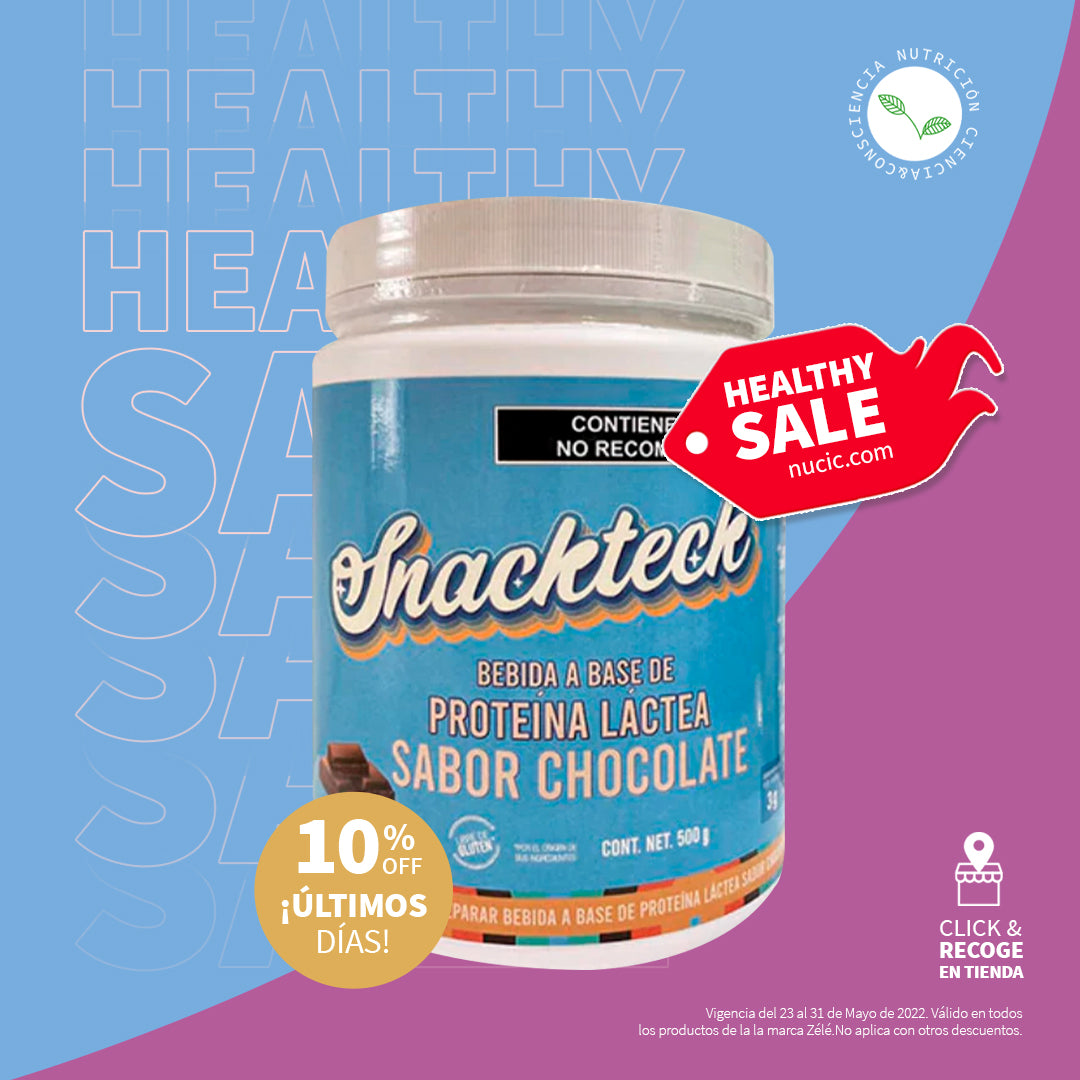 BEBIDA DE PROTEINA EN POLVO SABOR VAINILLA SNACKTECK JUMBOPACK