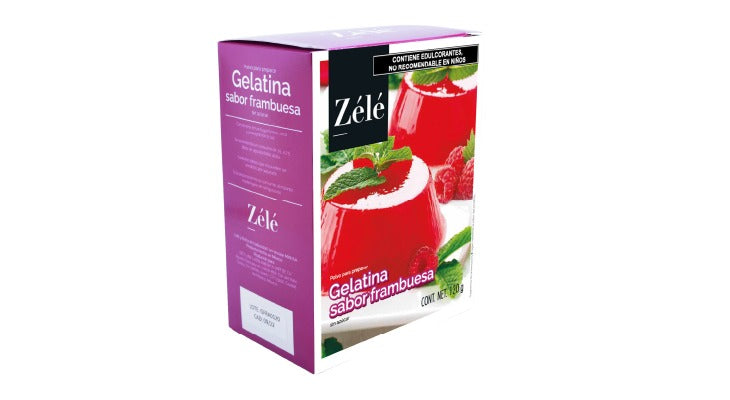 GELATINA SABOR FRAMBUESA