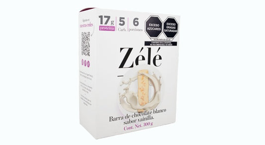 BARRA DE CHOCOLATE BLANCO SABOR VAINILLA