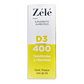 VITAMINA D3 ZELE D3/400 TOCOFEROLES Y VITAMINAS